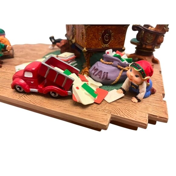 Hallmark Santas Desk, Office Figurine Ltd. Set Collectors Exclusive - Picture 5 of 10